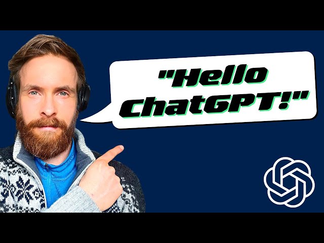 Talk to ChatGPT: Voice to Voice