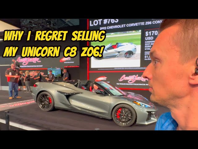 Why I REGRET selling my C8 Corvette Z06 the most!
