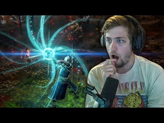 Sodapoppin reacts to the Elden Ring trailer