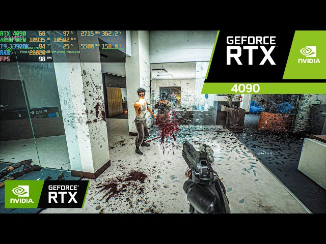 RoboCop: Rogue City : RTX 4090 24GB ( 4K Maximum Settings RTX ON )