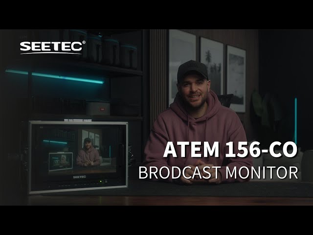 SEETEC ATEM156-CO 15.6" Mul-camera Monitoring 4 HDMI Carry-on Broadcast Monitor