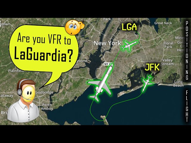 New York Controllers CONFUSED with A FLIGHT FROM JFK to LGA!