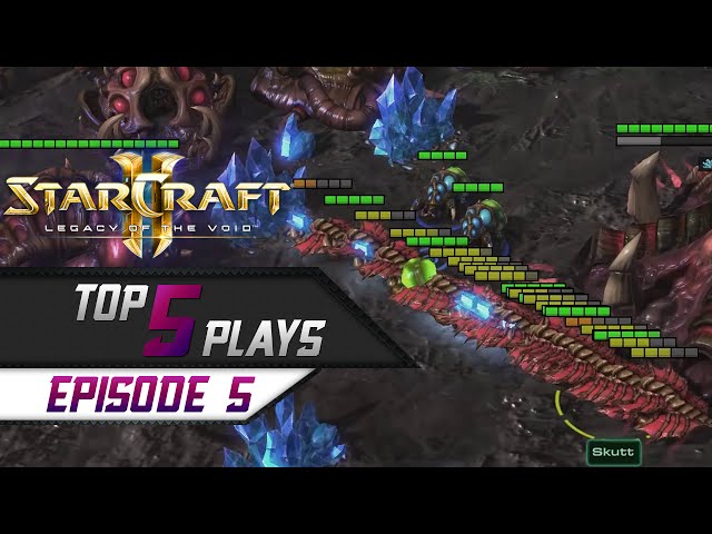 Starcraft 2: TOP 5 Plays - Episode 5