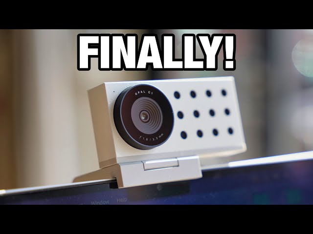 The Opal C1 Is the Webcam Your Mac Deserves!