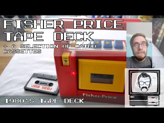 Fisher Price Tape Deck - 1980s Children's Cassette Player; Inspection | Nostalgia Nerd