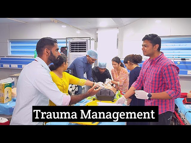 Trauma Management || ATLS Scenario || Primary Survey