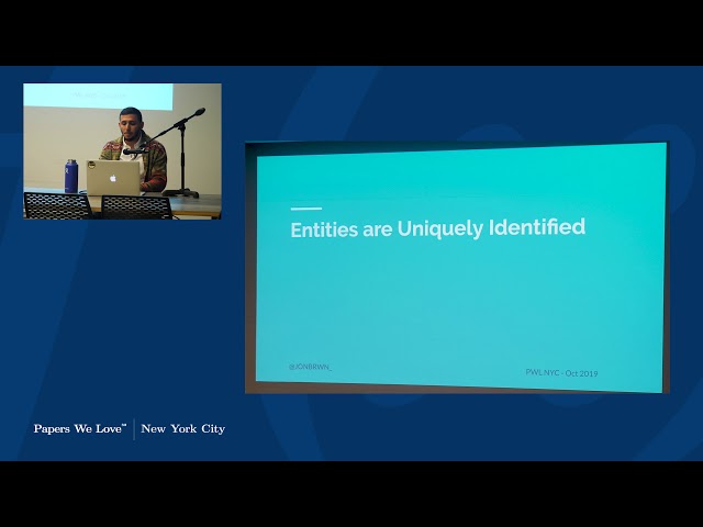 Life Beyond Distributed Transactions / Space-efficient Static Trees and Graphs [PWL NYC]