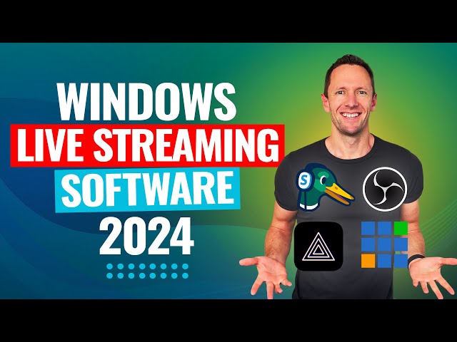 Best Live Streaming Software For Windows PC - 2024 Review!