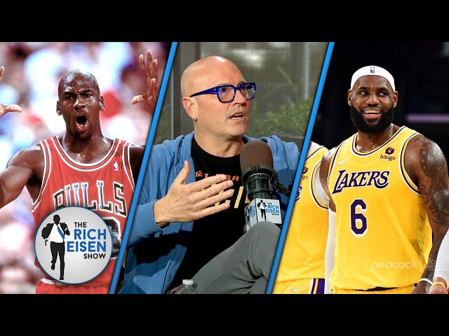 Rex Chapman on the Key Differences Between LeBron James and Michael Jordan | The Rich Eisen Show