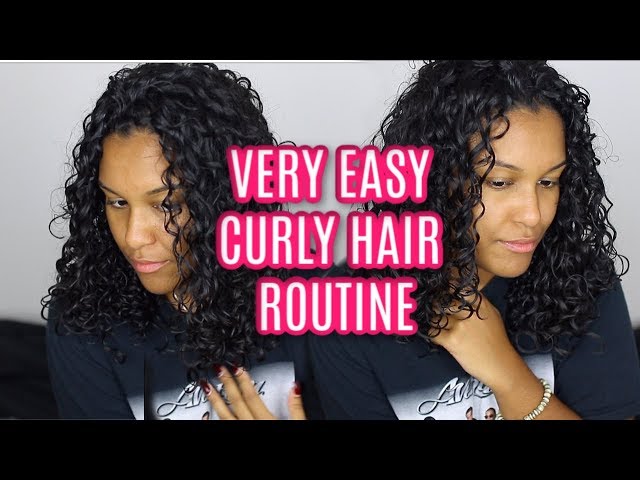 EASY CURLY HAIR ROUTINE! | BEGINNER FRIENDLY | NATALIA GARCIA