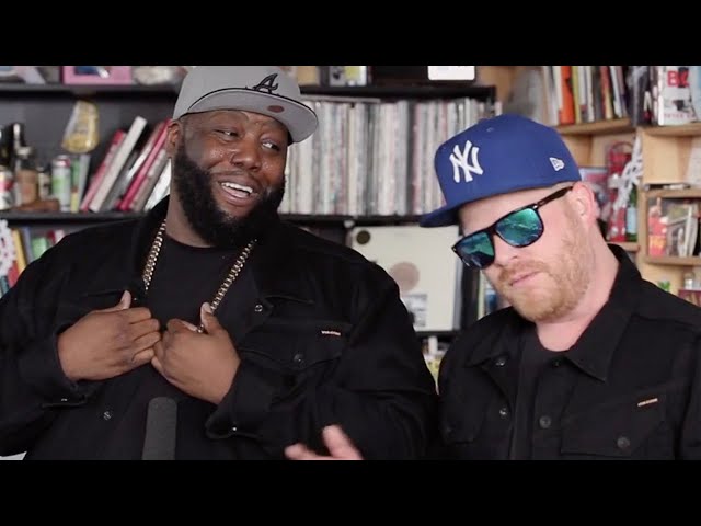 Killer Mike and El-P being best friends for 7 minutes straight