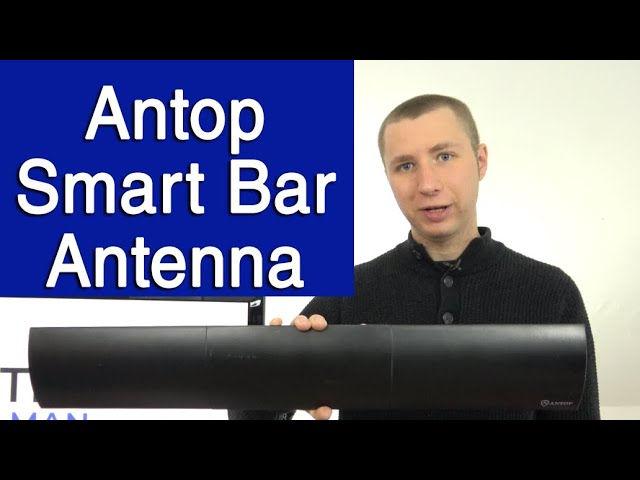 Antop HD Smart Bar Amplified Indoor Antenna "80 Mile Range" Review