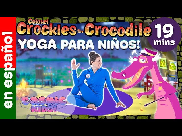 Coronel Crockles el Cocodrilo (en Español) | Una aventura de Cosmic Kids Yoga!