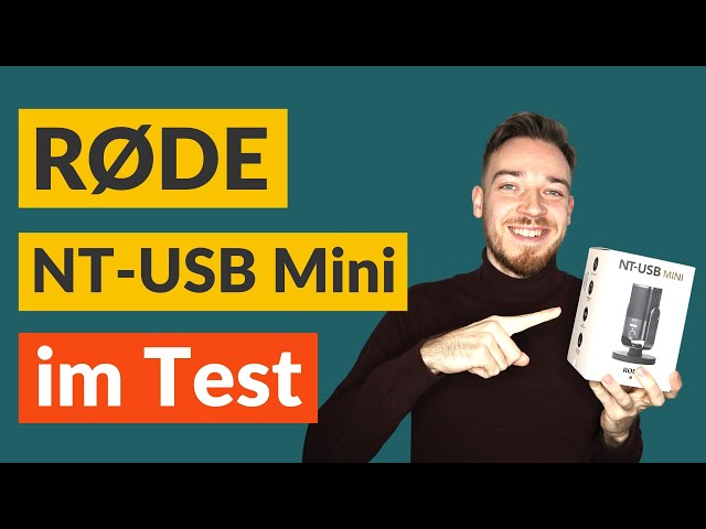 Das beste Podcast Mikrofon? RØDE NT-USB Mini: Test und Erfahrungen