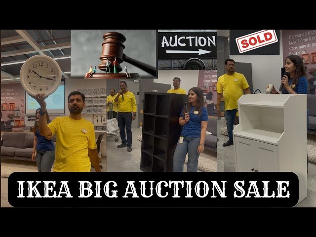 IKEA MEGA AUCTION SALE/ Ikea auction sale/ Ikea auction/#ikea /Ikea circular hub /by walkinthrough