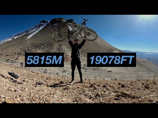Biking Up the Highest Road in the World! (5815m/19,078ft)