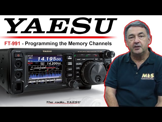 Yaesu FT-991 - Programming the Memory Channels with Steve Venner at ML&S