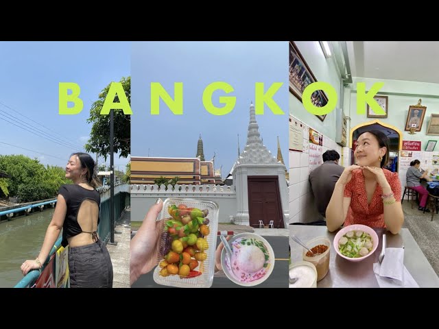 3 DAYS in BANGKOK 🇹🇭 (w/ prices!) | my first time in Thailand and I can't stop eating everything