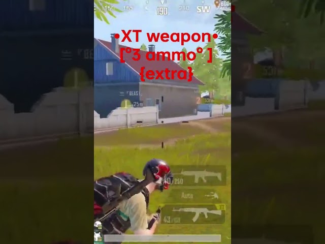 Amaging tip • XT weapon have 3 ammo extra • if you know ~ subscribe for amaging •