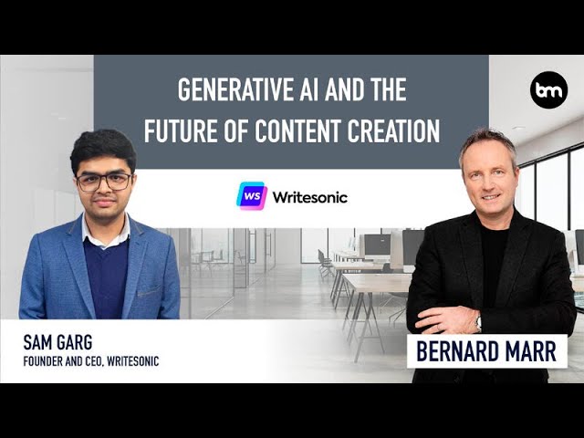 Generative AI And the Future Of Content Creation