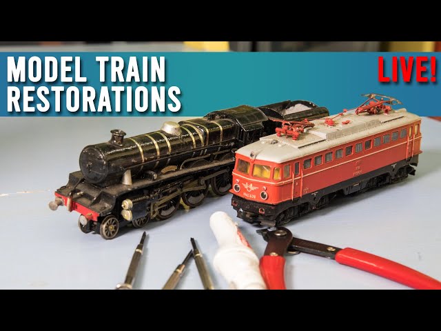 Model Train Restoration Live