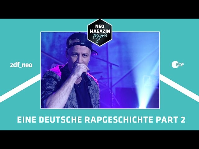 Eine deutsche Rapgeschichte Part II | NEO MAGAZIN ROYALE mit Jan Böhmermann - ZDFneo