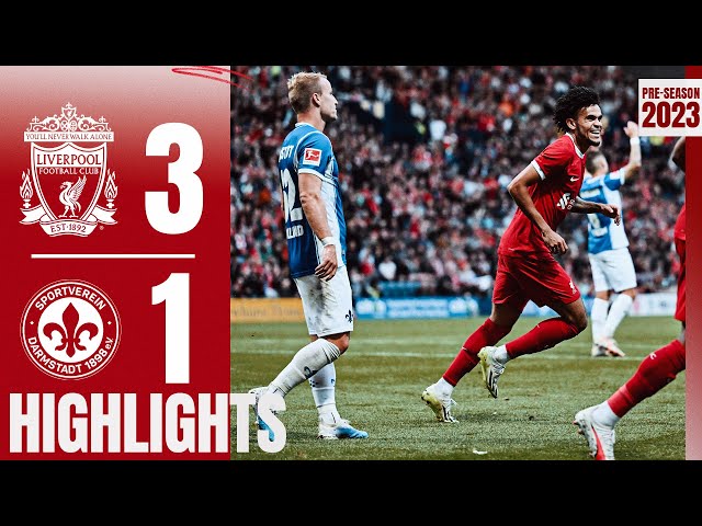 Highlights: Liverpool 3-1 Darmstadt | Salah, Jota & BRILLIANT Luis Diaz flick