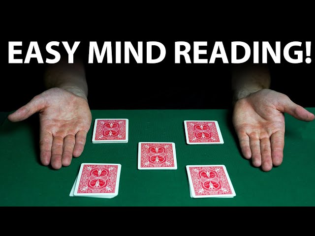 Read FIVE MINDS at Once | Easy Card Trick Revealed