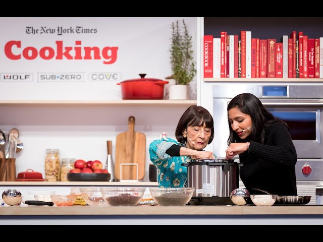 Priya Krishna and Madhur Jaffrey Cook Dal Two Ways | The New York Times Food Festival