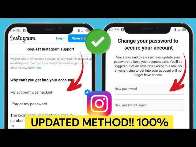 How to Recover Hacked Instagram Account Without Phone Number Password & Email 2023