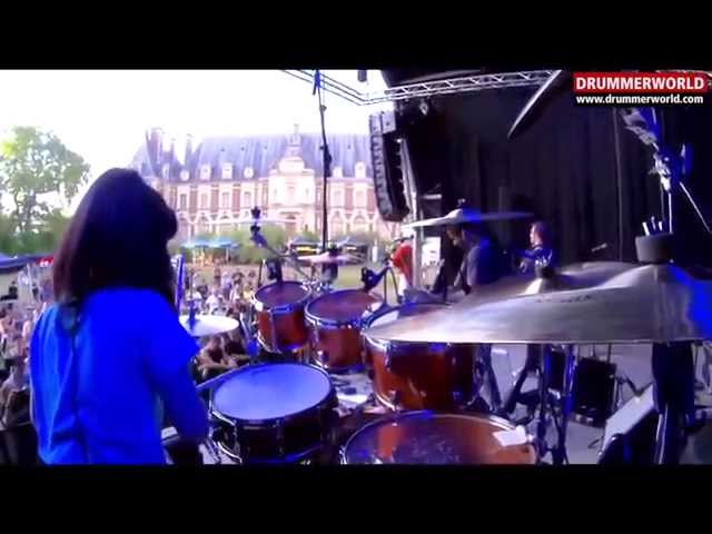 Senri Kawaguchi: STRATUS - Rocking the Castle in France #senrikawaguchi #drummerworld