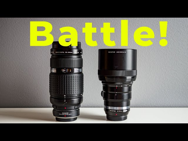Olympus 40-150mm f2.8 vs. 50-200mm f2.8-3.5 [Is an OLD lens a match to a NEW lens?]