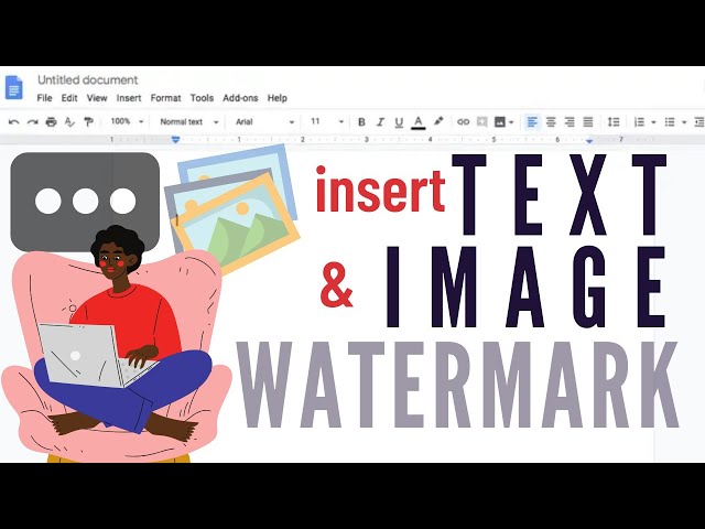 How to Add a Watermark in Google Docs (IMAGE OR TEXT WATERMARK)