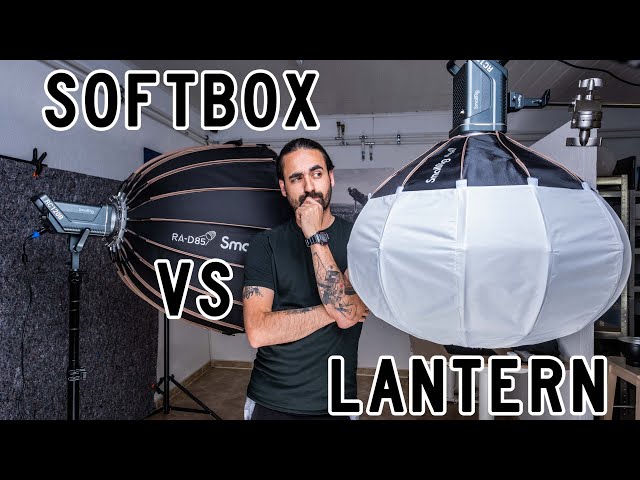 SOFTBOX VS LANTERN | which is best for you?