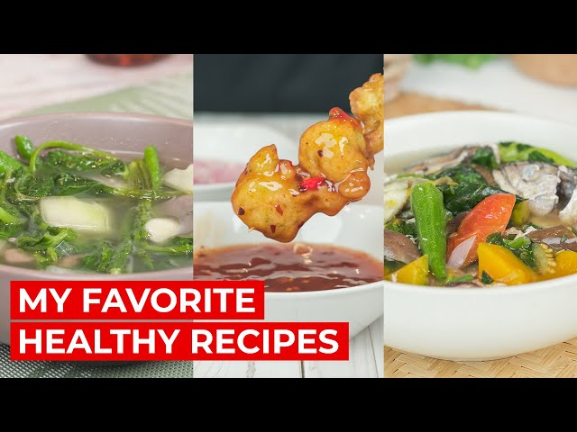 MY FAVORITE HEALTHY RECIPES