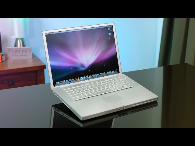 Using Apple's First 15" Aluminium PowerBook from 2003!