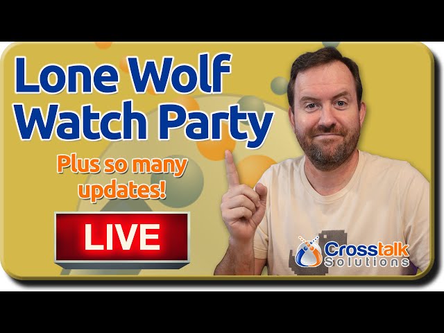 Lone Wolf Watch Party - LIVE!