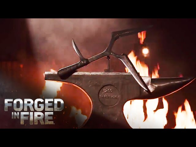 Forged in Fire: Kpinga Throwing Blade LEAVES A MARK on the Final Round (Season 4)