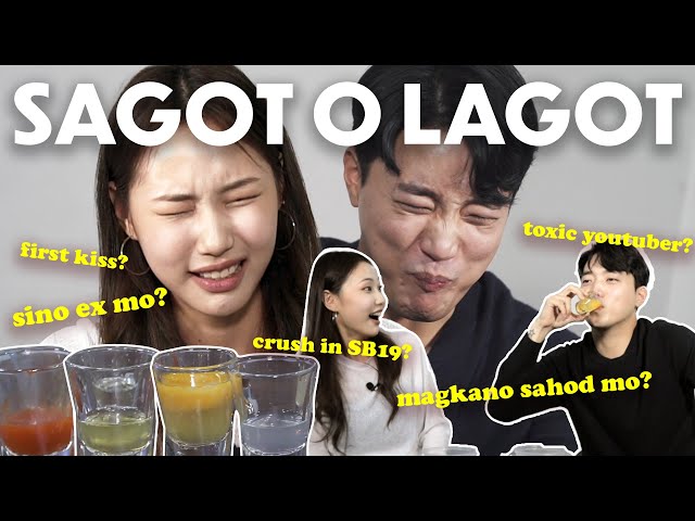 SAGOT O LAGOT Challenge! ft. Ryan Bang (*Chaotic!*)