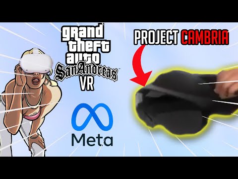GTA San Andreas VR! Nuovo Project Cambria! OCULUS è morta?! | Riassunto CONNECT 2021!