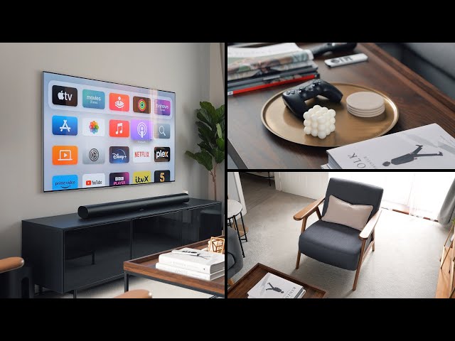 Modern Living Room Setup 2023 + Sonos Surround Setup