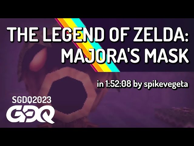 The Legend of Zelda: Majora's Mask by spikevegeta in 1:52:08 - Summer Games Done Quick 2023