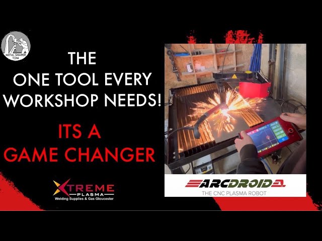 Arcdroid cnc plasma cutter - new workshop tool - it’s a game changer