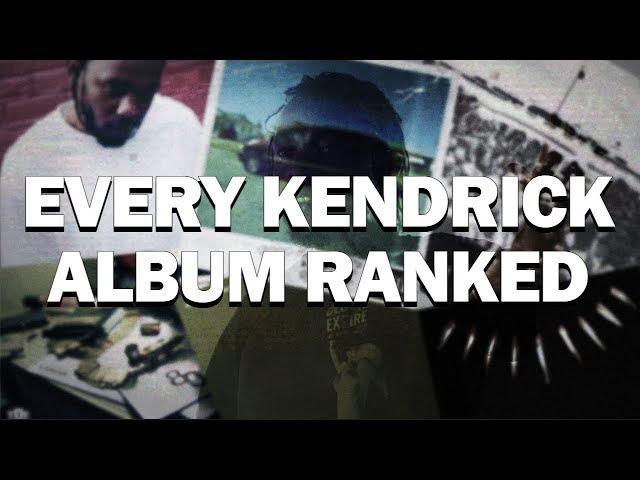 Ranking EVERY Kendrick Lamar Album