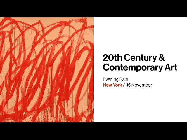 Livestream | 20th Century & Contemporary Art Evening Sale | Phillips New York