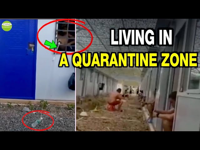 Shocking living conditions in China quarantine zones/CCP: the U.S. must be responsible for pandemic