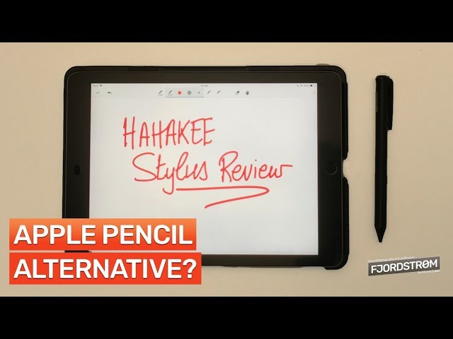 Hahakee Stylus REVIEW: Apple Pencil alternative for non-iPad Pros?