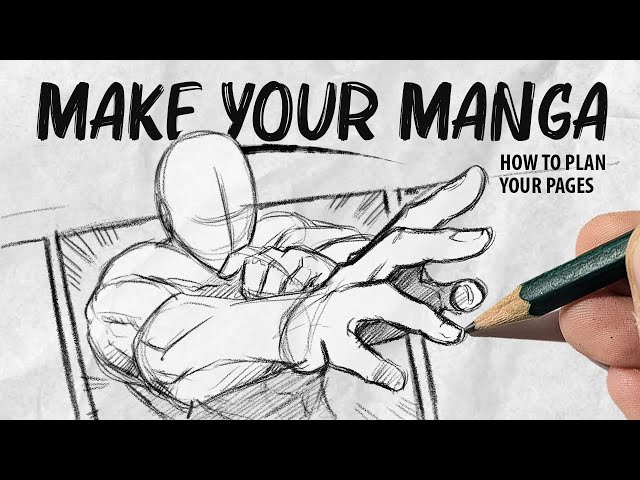 Make your OWN MANGA | Tutorial on how to plan your Pages | DrawlikeaSir