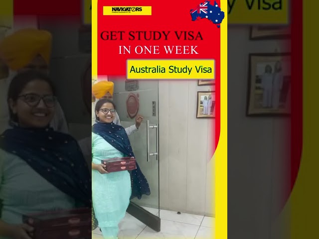 Australia Study Visa Success Story - Australia Study Visa Updates - Navigators Overseas