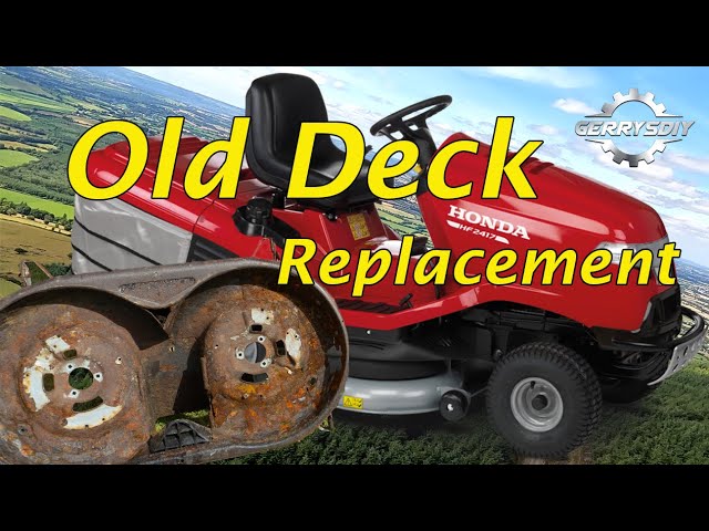 Honda Tractor Mower Deck Replacement